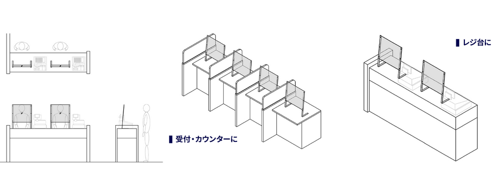 飛沫防止ガードSG-FBイメージ